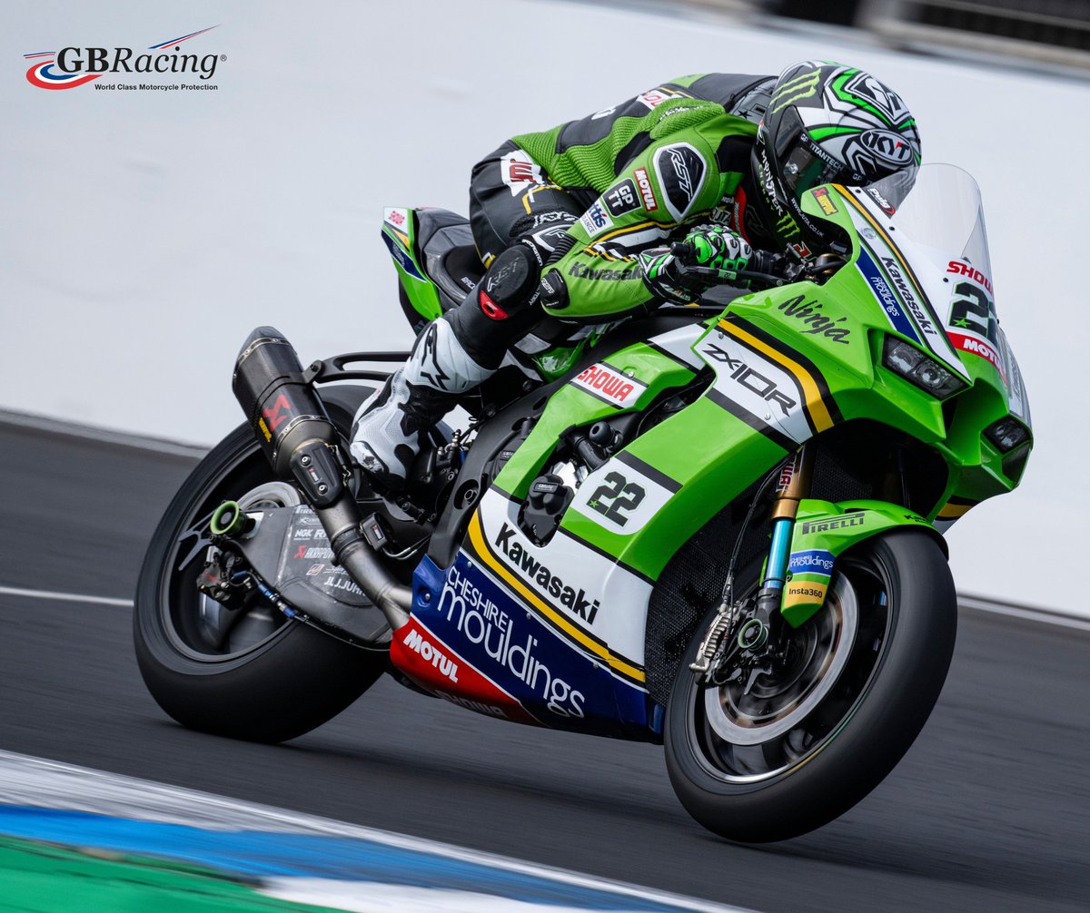 A new look for @KRT_WorldSBK and Alex Lowes — the same world class motorcycle protection. Only a couple of days until the first @worldsbk free practice session of 2024! Super-excited for Australia this weekend! #AUSWorldSBK #WheelieWednesday #Kawasaki #NinjaSpirit