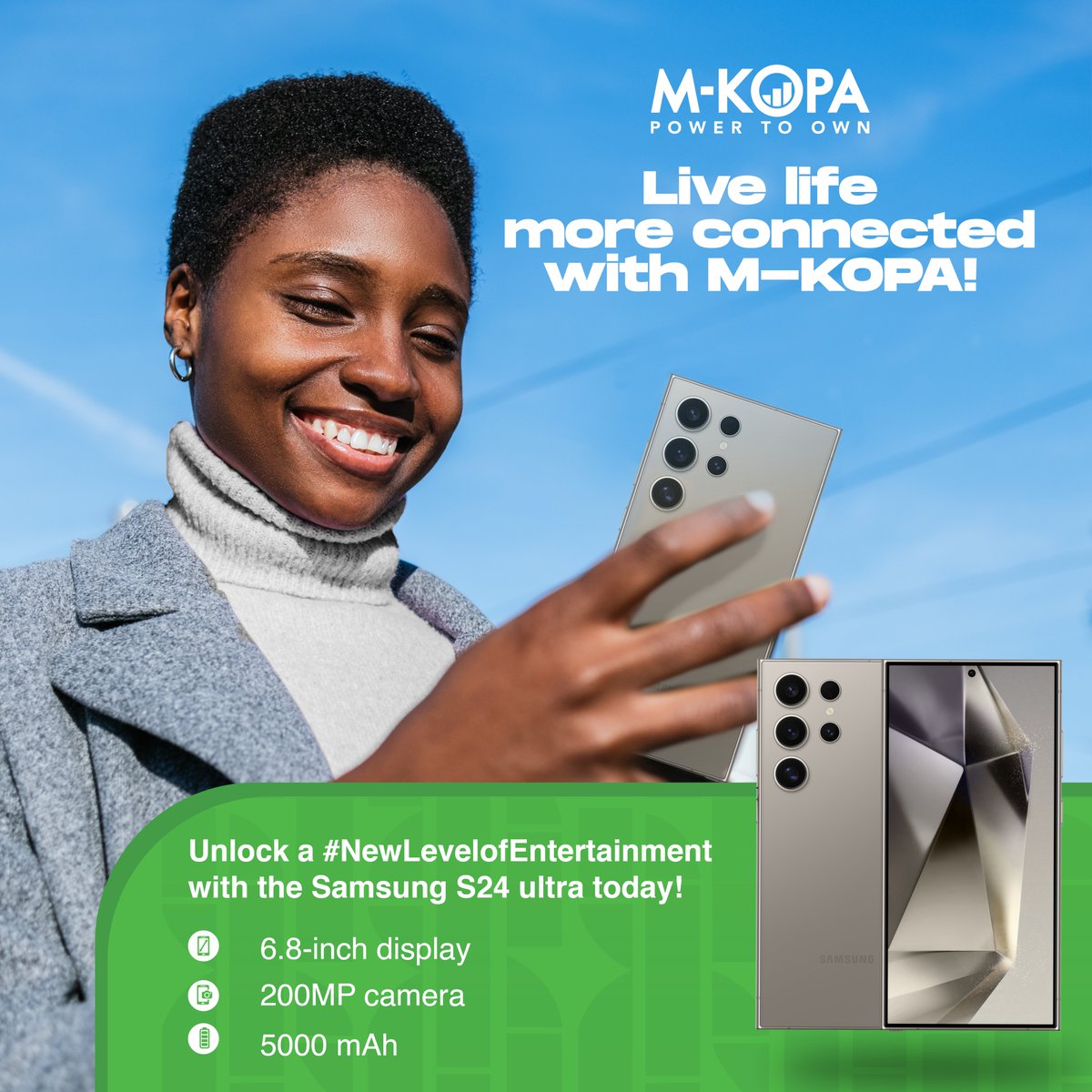 mkopaghana's tweet photo. Are you looking for a new smartphone that can keep up with your busy lifestyle?
We are very excited to introduce our latest products: the Samsung S24 and the Samsung A25, the ultimate devices for work, play, and everything in between.

WhatsApp ADA on 055 166 8800 

#Mkopa #Ghana https://t.co/gqWPftYGxS