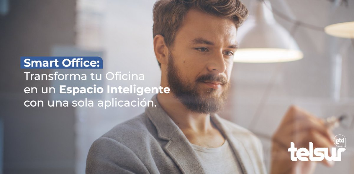 Accede a  las mejores soluciones digitales para tu negocio con Smart Office de #Telsur: automatización, monitoreo en tiempo real y reportes de autogestión, Todo en una sola aplicación.
Haz clic bit.ly/4bEq6Sl para conocer más detalles.

#SmartOffice #NegociosDigitales
