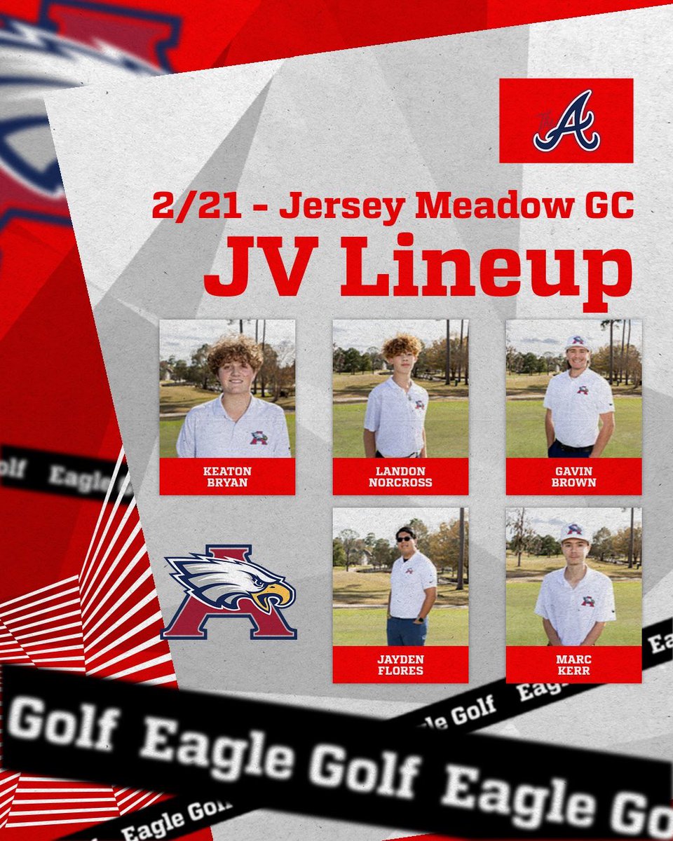 New day, new opportunity. Our JV boys getting after it today at Jersey Meadow GC. 🅰️🦅⛳️ #EagleGolf #AtascocitaGolf #The🅰️ #AHS #HighSchoolGolf #AtascocitaHighSchool @AHSASBC @HumbleISD_Ath @HumbleISD @HumbleISD_AHS