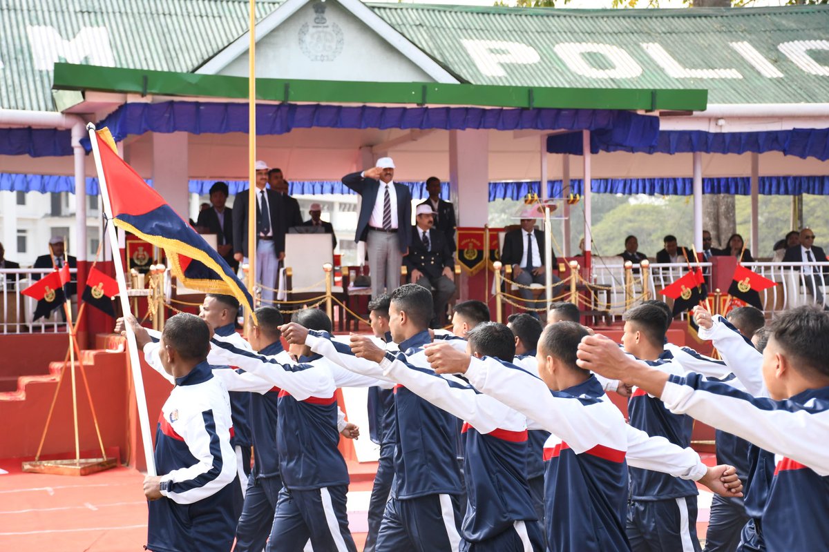 More than 2000 Sportsmen and women of different @assampolice Battalions, District Executive Forces & Organisations took part in the Annual Assam Police Sports Meet 2024 that culminated in a spectacular ceremony marked by grace & pageantry at @LBPA_Assam @CMOfficeAssam