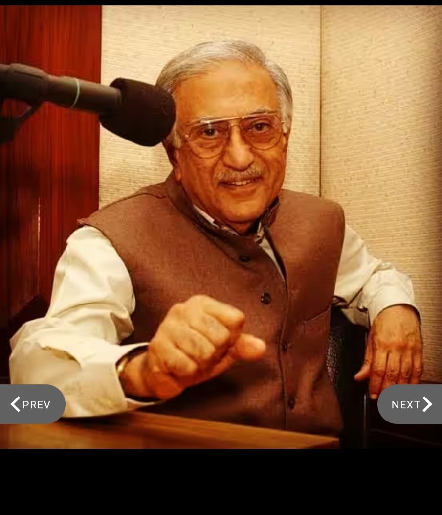 Radio goes silent ... Ameen ji your own 'Bhaiyon aur Beheno' pray for your sadgati and are grateful for entertaing us and introducing us to the fantasy world of Radio.... Om Shanti 💔🙏 #Rip #AmeenSayani #legend #Radio