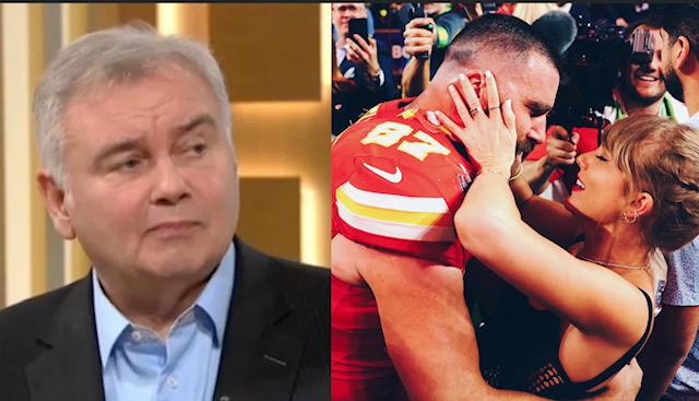 GB News presenter Eamonn Holmes has ripped into Taylor Swift saying “I wouldn’t date her.”  Which finally explains why she was forced to settle for a 6ft4 professional athlete