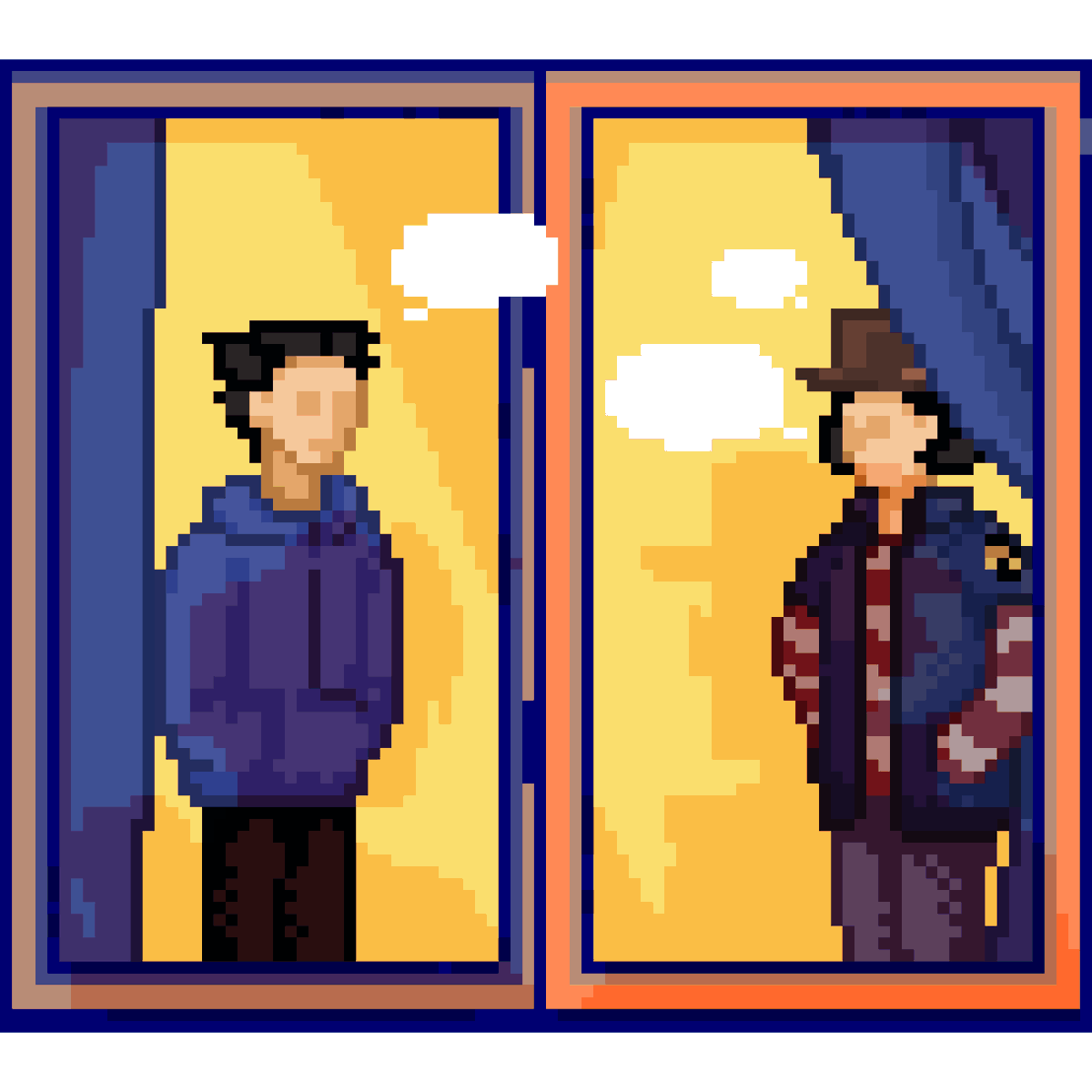 #ナルミツ
#AceAttorney 

Pixel