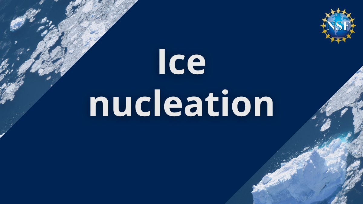 NSF's tweet photo. There's something in the water. That's what makes it freeze!
Truly pure water won't freeze till it cools to as low as -50 F. Why? Water molecules need particles to build ice-making crystals.
The best ice-nucleating particles are from bacteria, fungi—even insects.
#ScienceWord https://t.co/ZeiAASdMGW