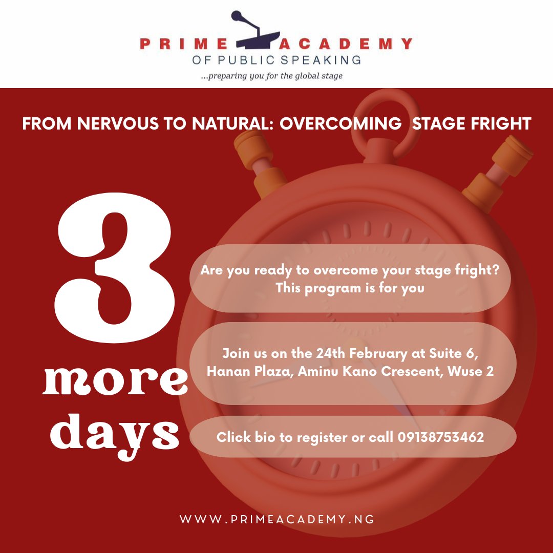 PrimeSpeech's tweet photo. 3 DAYS left to a very wonderful experience!!! If you haven't registered this is your chance...

We look forward to seeing you all on Saturday! https://t.co/M7ERop2ZKM