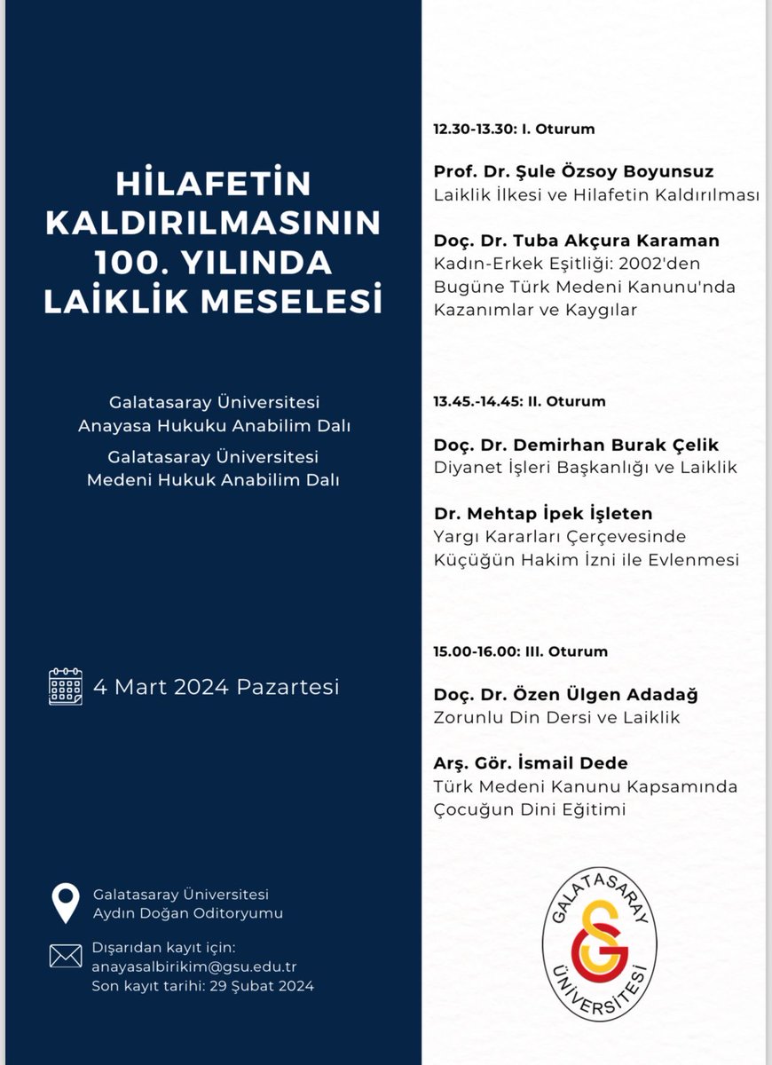 Tüm ilgilenenlere ve öğrencilerimize açıktır.