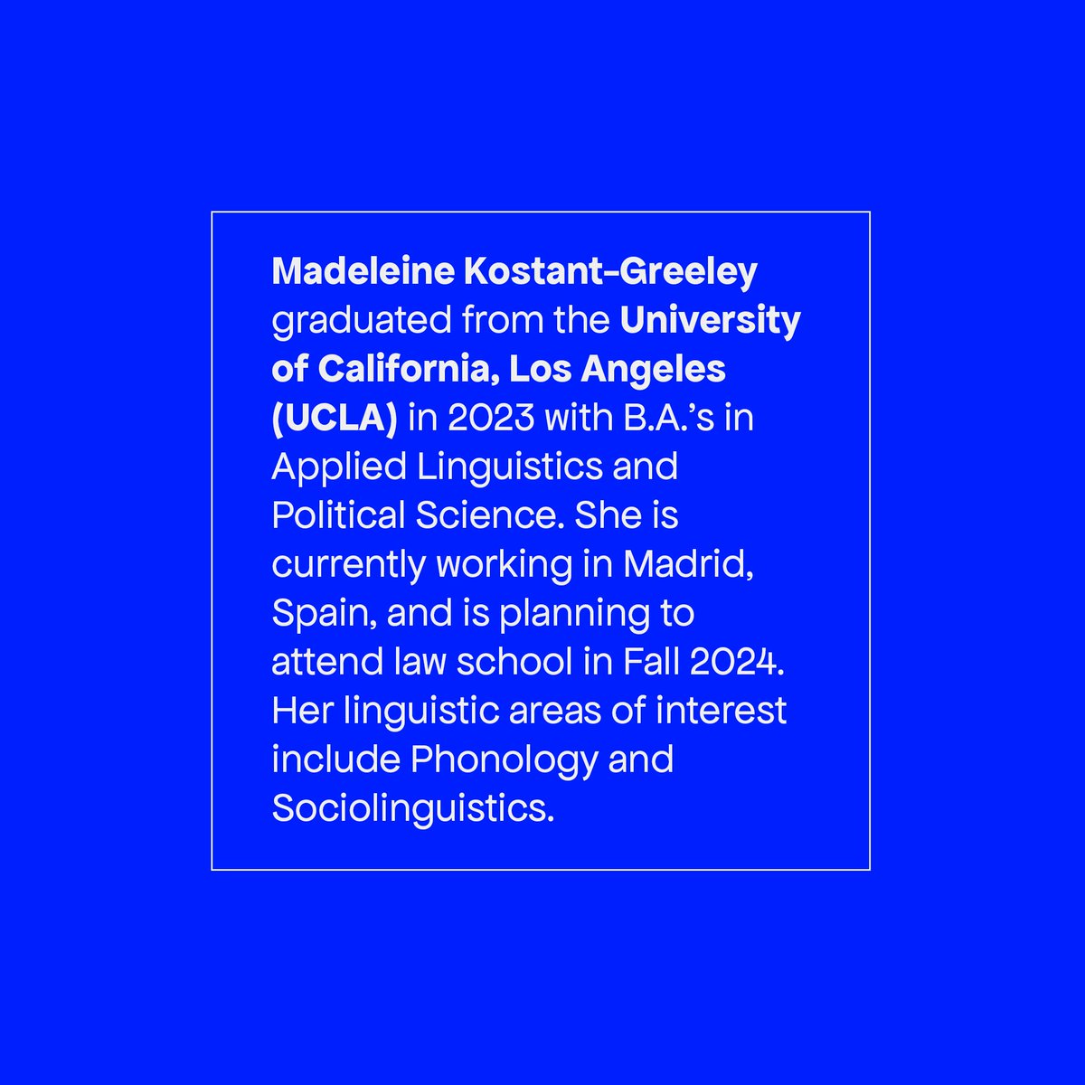 👀 Here’s a sneak peek of what’s to come in JoULAB’s upcoming issue… 👀 

Read Opaque Segholates Revisited: The Glottal Stop in Standard Modern Hebrew Phonology by Madeleine Kostant-Greely and more very soon!