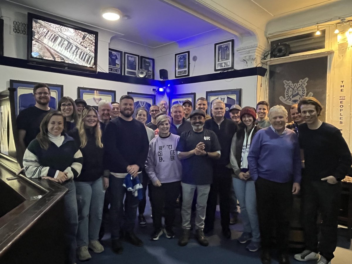 NAToffees's tweet photo. A huge thank you to all those who helped create such special memories for our group last week.  A trip we’ll never forget.  💙

@efc_engagement @EvertonHeritage @ALANMYERSMEDIA @kevin11sheedy @TheWinslowHotel https://t.co/uEANrgx9dW