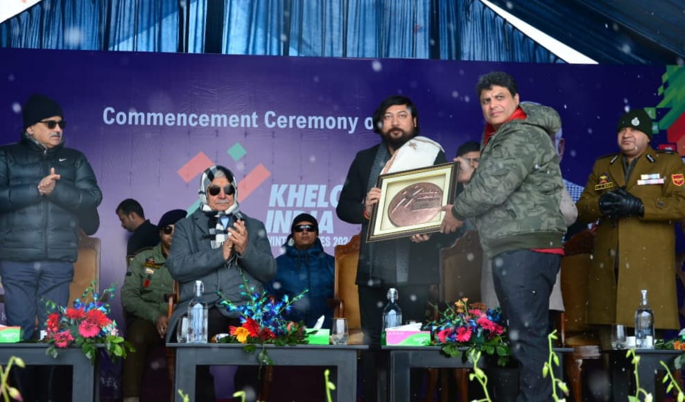 Inaugurated 4th Khelo India Games' snow sports event at the world-famous ski resort, Gulmarg today. It is a momentous occasion for more than 600 athletes who have been preparing for this spectacular event.