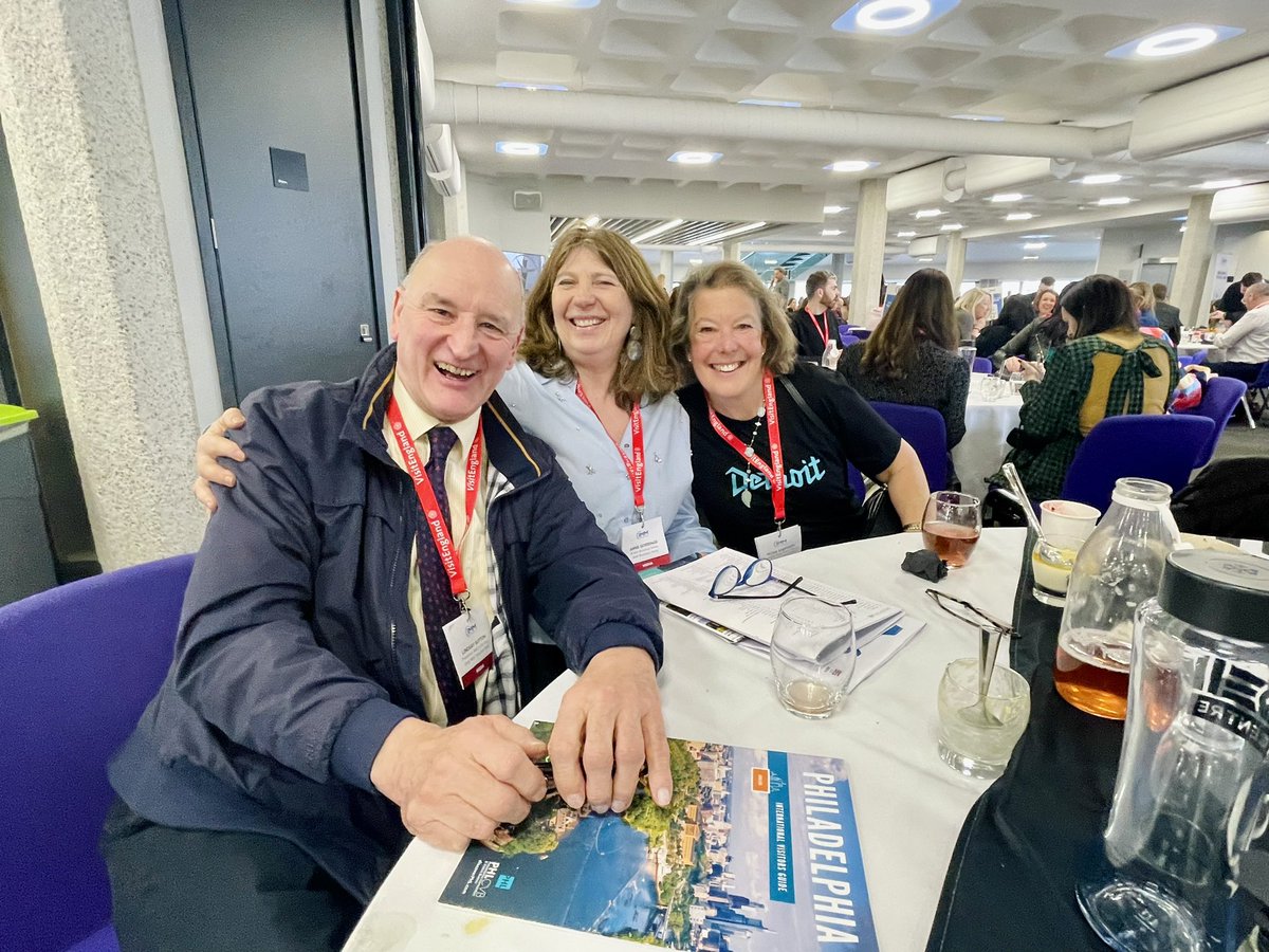 Swapping destination ideas and views while catching up with travel pals at @TravMedia_UK #imm2024. #Travel #bgtw @TravWriters