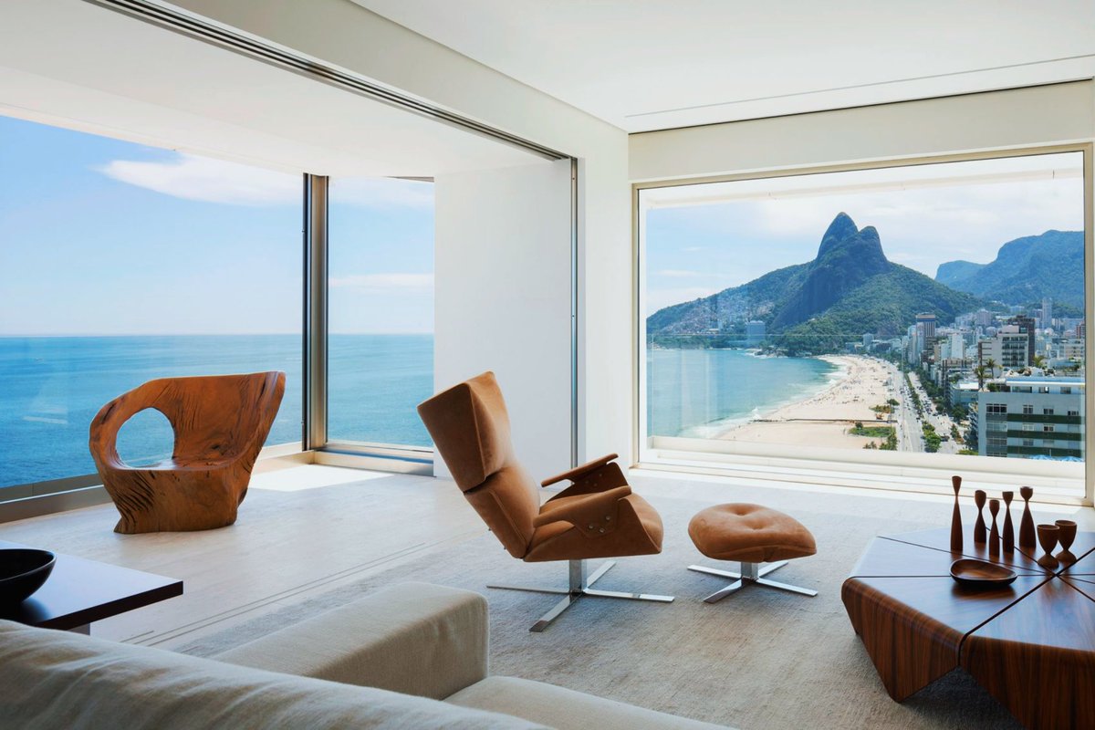 luusssso's tweet photo. The views from this apartment in Rio de Janeiro >> https://t.co/ceKjaG2xfw