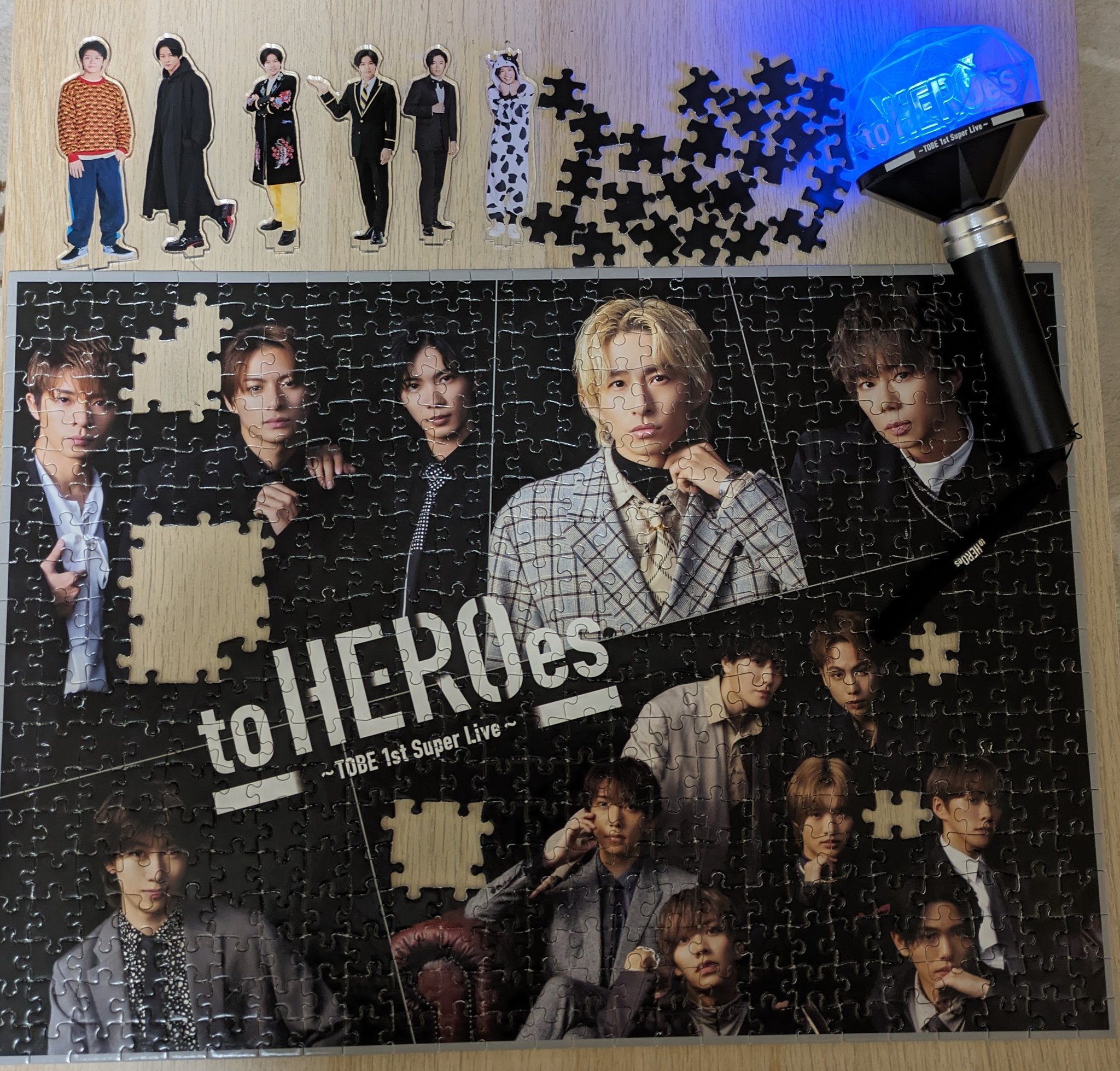 toHEROes ペンラ ブランケット ジグソーパズル Number_i IMP toHEROes ペンラ ブランケット ジグソーパズル Number_i IMP - メルカリ