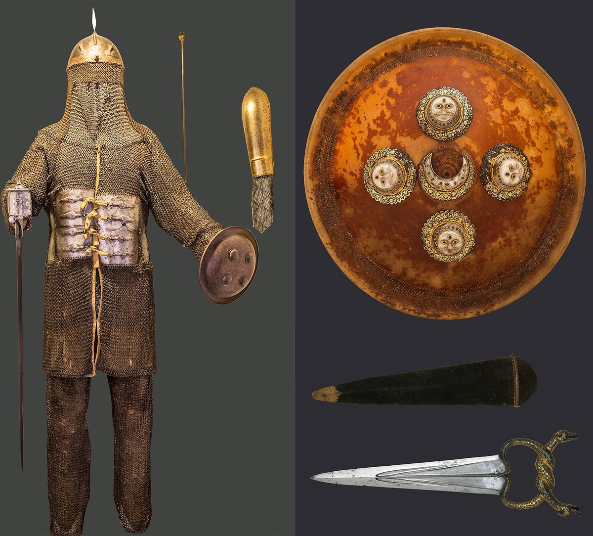 KshatriyaVBV's tweet photo. 'Every great leader has such a weapon, imbued with legacy, and legend and hope, but what sustains an empire is not just its weapons. It takes wisdom &amp; loyalty, strategy &amp; instinct. Ultimately, it is his mind that will win him the fight.'

(Items displayed at Mehrangarh museum) https://t.co/j0akvU5PZ7