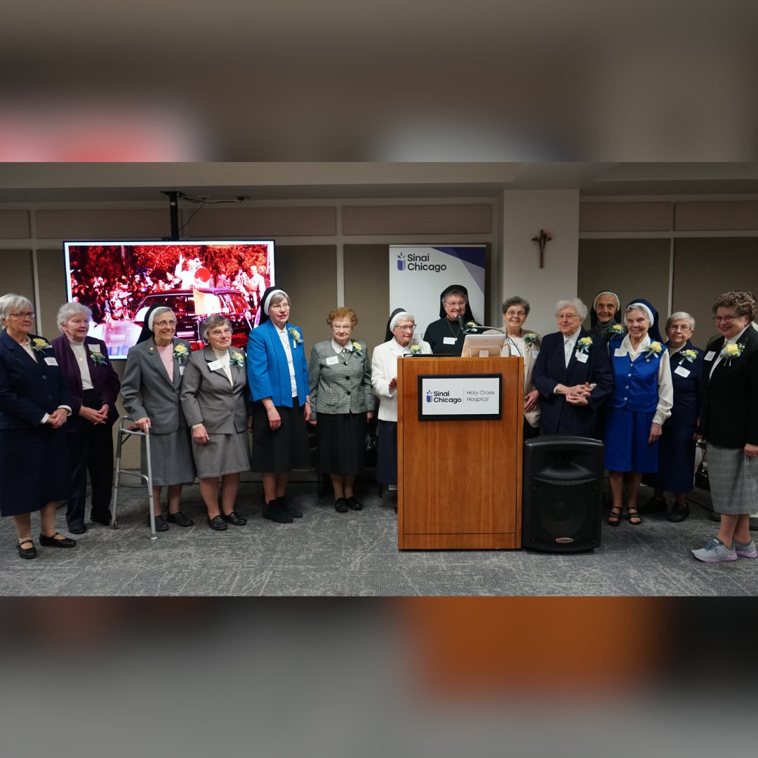Holy Cross Hospital hosted a reception in honor of Sister Immacula Wendt and the Sisters of Saint Casimir. The event celebrated nearly a century of ministry and service to Holy Cross Hospital and to the institutions, communities, and people on Chicago's Southwest side!