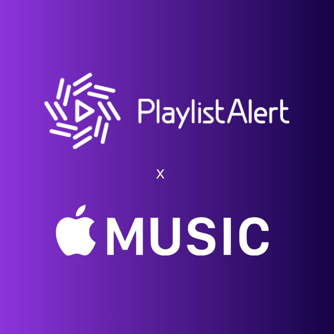 BIG NEWS! Our app has been updated to include Apple Music!

from today you will get super fast notifications when songs you are tracking are added to Apple Music editorial playlists &amp; charts as well as Spotify. 

Download for free from playlistalert.com