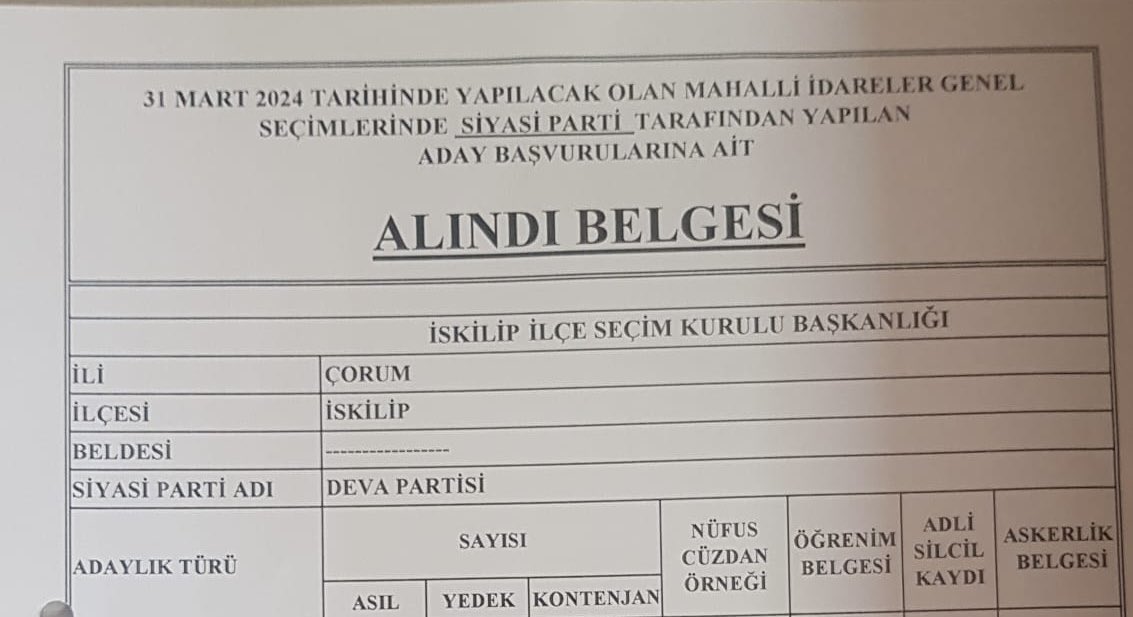 corumadeva's tweet photo. 20 Şubat tarihi ile tüm seçim evraklarımızı, il merkezi ve bütün ilçelerimize teslim etmiş durumdayız. Damla damla Çorum'a DEVA olmaya talibiz. https://t.co/wQWK9wYakg