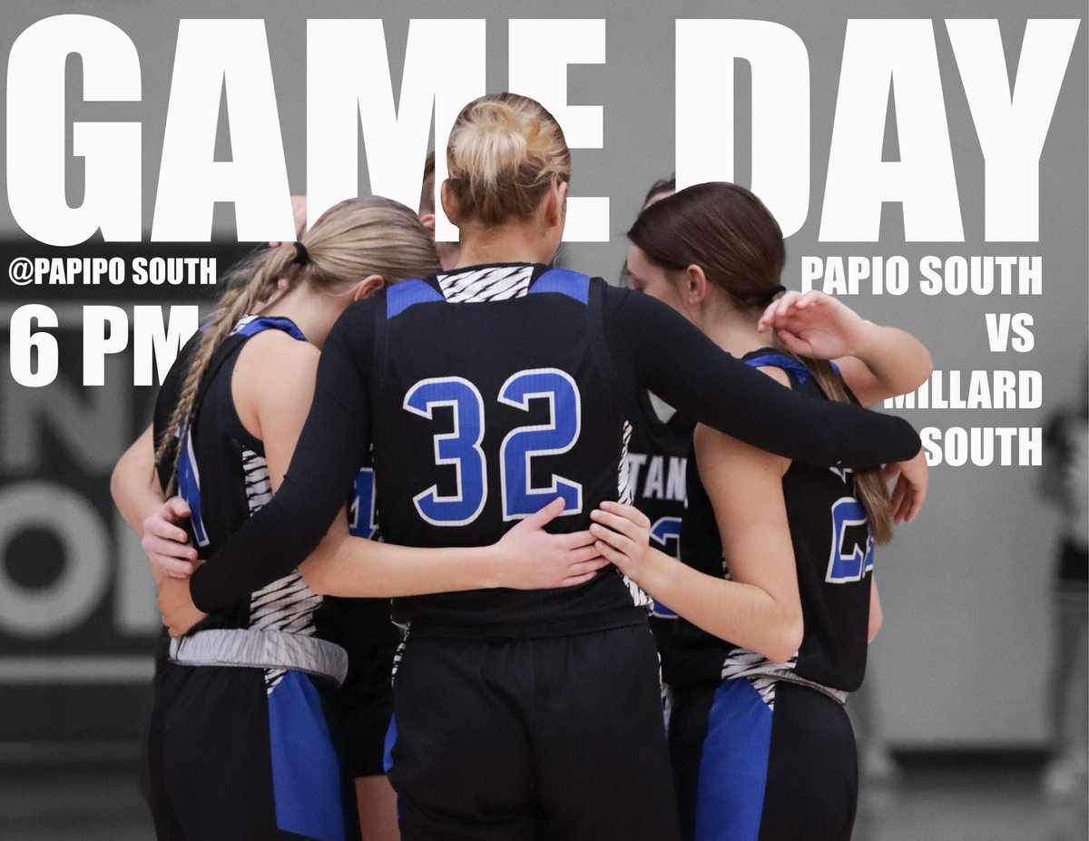 🏀 A-7 District Semifinal🏀
🆚 Millard South 
📍 Titan Arena 
⏰ 6pm