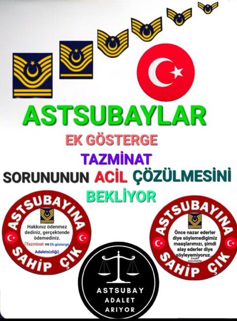 Emeklinin ve Emekli Astsubaylarımızın Sabrı Taştı Artık.

HANGİ KİTAPTA YAZIYOR 
BÖYLE ADALET ‼️
#AstsubaylaraAdaletHakdır

#SandıktaSonSözMilletin