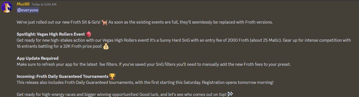 Two MASSIVE updates to the Muzzle.run app: #MATIC #NFTGaming #NFTs #Crypto #CryptoGaming $Froth
