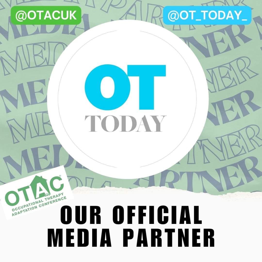 We’re proud to have @ot_today_ as our media sponsor! 🎉🎉🎉 OT Today is an online magazine for Occupational Therapists and it’s a brilliant resource for the latest news in the industry 👌 Download your free copy at: ottoday.co.uk/subscribe Thank you OT Today! 🙌 #otac #ottoday
