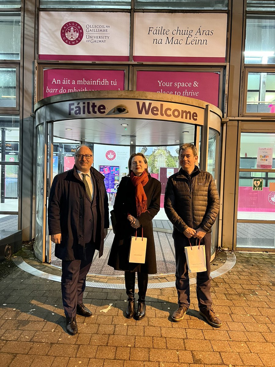 Arkady Rzegocki 🇵🇱 (@arkadyrzegocki) on Twitter photo Delighted to meet with professors <a href="/uniofgalway/">Ollscoil na Gaillimhe | University of Galway</a> dr Róisín Healy & dr Brendan Flynn to discuss current challenges as well as opportunities for cooperation. 🇵🇱🤝🇮🇪 #galway #Ireland Delighted to meet with professors <a href="/uniofgalway/">Ollscoil na Gaillimhe | University of Galway</a> dr Róisín Healy & dr Brendan Flynn to discuss current challenges as well as opportunities for cooperation. 🇵🇱🤝🇮🇪 #galway #Ireland
