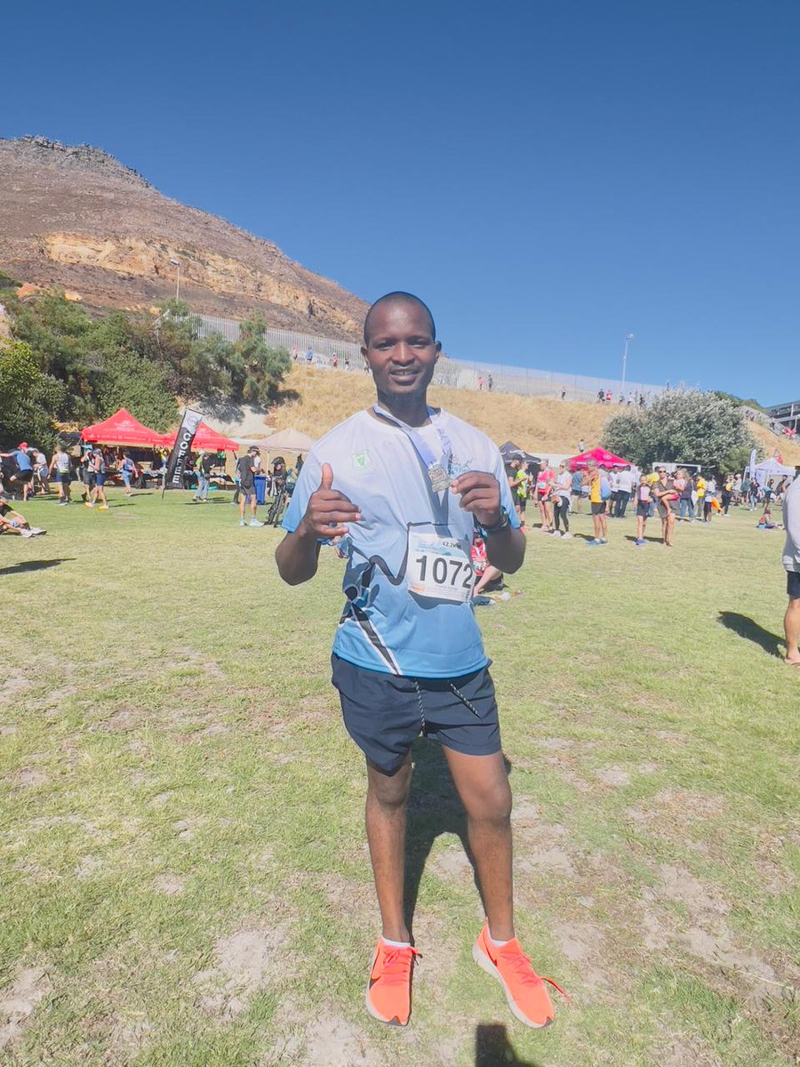 🏃‍♂️Ryno led an epic run in Fisantekraal as we gear up for the Two Oceans Marathon! Big thanks, Ryno! 🌟 Frans crushed the Peninsula Marathon in 4:30 - we're all proud! 🎉 Cheers to Totalsports & Faircape Transport for the support. #ForTheLongRun #TeamSpirit #Community