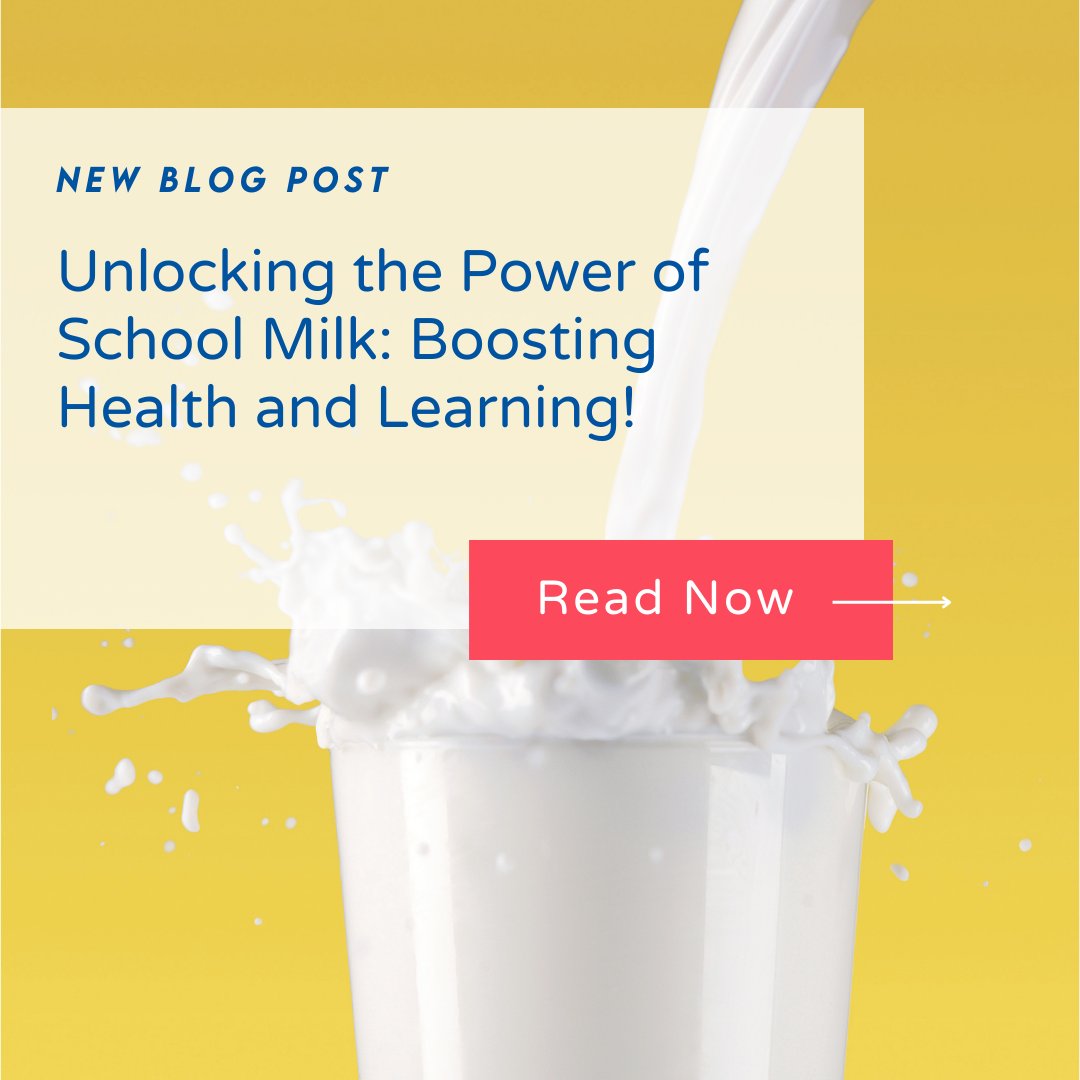 🥛 Unlock the Power of School Milk! 📚 Did you know that school milk plays a crucial role in boosting health and learning for students? Find out how in our latest blog post!
Link in bio.💯
#SchoolMilk #HealthAndLearning #Nutrition #Education #Milk