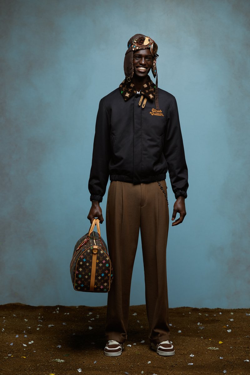 tylerthecreator's tweet photo. a Louis Vuitton collection by Tyler Okonma: i hand drew the monogram =)