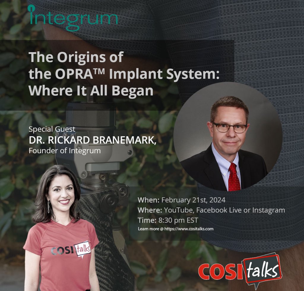 Integrum Osseointegration tweet media