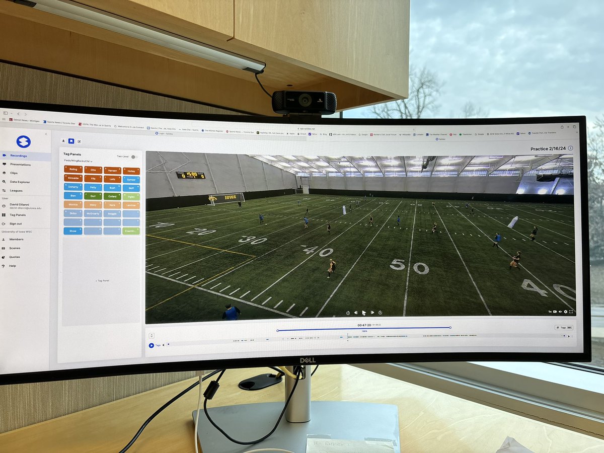 Full field Friday video editing of the @hawkeyesoccer team! Each day they are getting a little bit better and investing even more into the process. Growth minded student athletes.