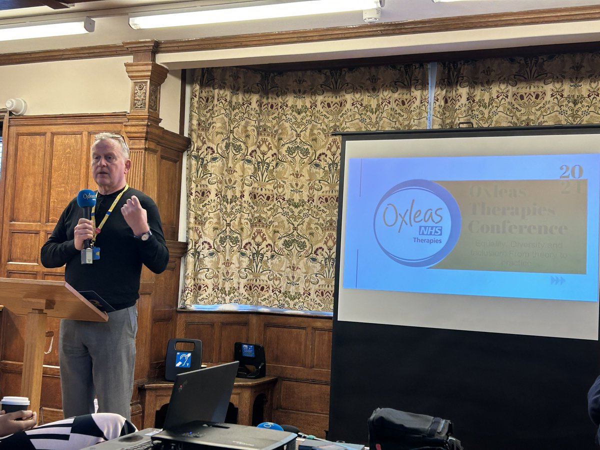 Enjoying listening to our director, Neil Springham introducing our 2024 <a href="/OxleasNHS/">Oxleas NHS</a> Therapies Conference, <a href="/OxleasAdultPT/">Oxleas Adult and Older People's Psychology</a>