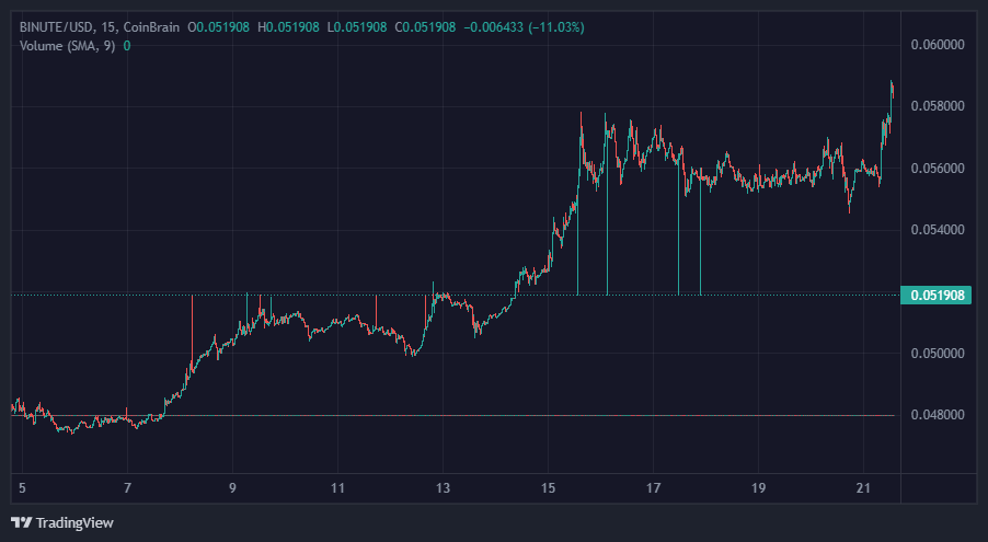 onebinute's tweet photo. Check out  #BINUTE/USD analysis on @TradingView: https://t.co/7By1mYAdtR https://t.co/Hw6LcmVaat