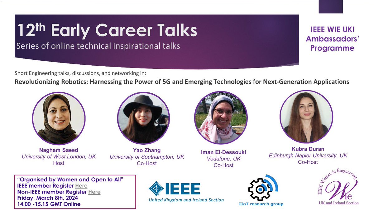 Checkout our next eary talk career event!