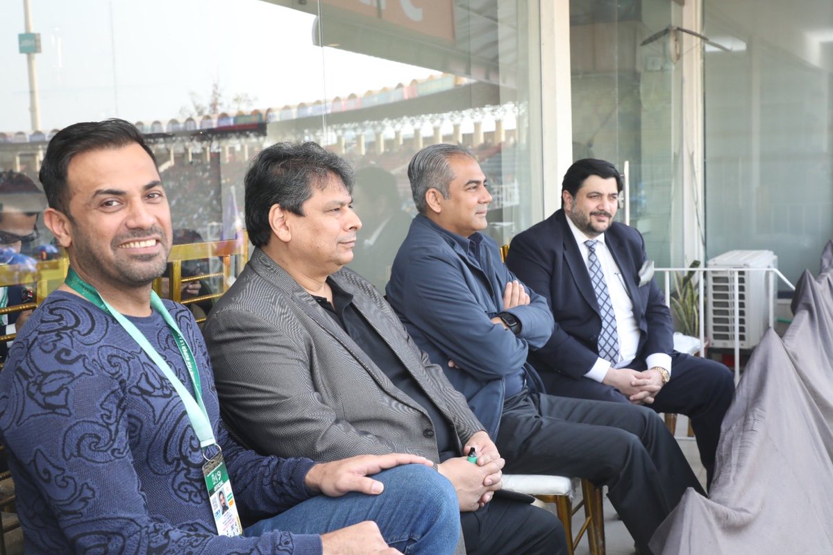 Power corridor of ⁦@TheRealPCB⁩ for next three years. Best of luck ⁦@MohsinnaqviC42⁩ ⁦@WahabViki⁩. caretaker minister Amir Mir will get hot seat in QSL soon.