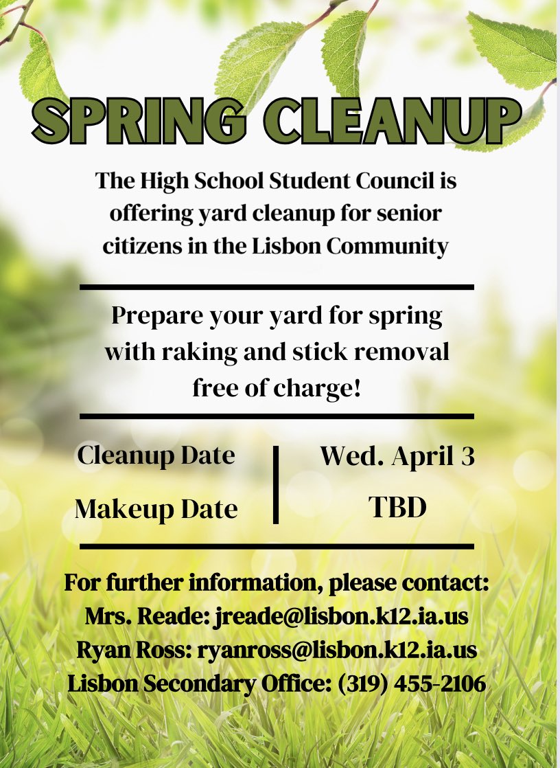 Lisbon HS Student Council tweet media