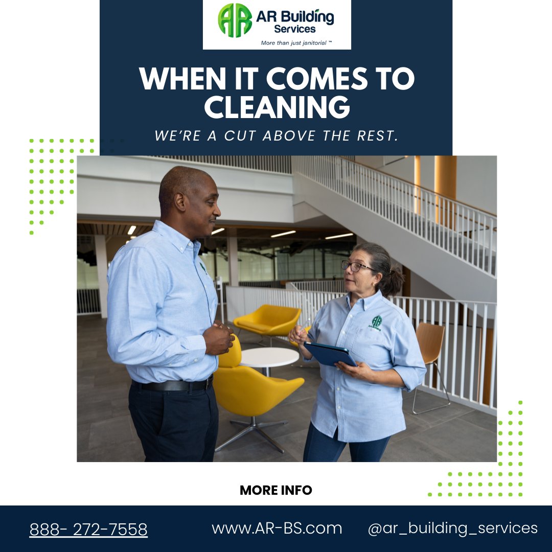 We clean with meaning.
get your quote by click here: ar-bs.com/#contact
#morethanjustjanitorial #janitorialservices #janitorialcleaning #arbuildingservices #philadelphiacleaningservices #industrialcleaning #cleaningservice #cleaningsupplies #privateschools #apartmentcomplex