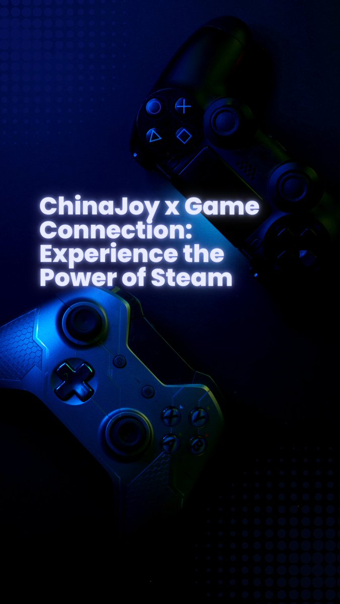 🎮 Indie Game Developers, listen up! Don't let this opportunity slip by: the Game Connection x ChinaJoy #IndieGameFestival, in collaboration with STEAM, is here! 🚀🎉 Sign up now👉 game-connection.com/chinajoy-x-gam… ⏰ Deadline for submissions: April 29 #GameConnection #Letsmeet #chinajoy