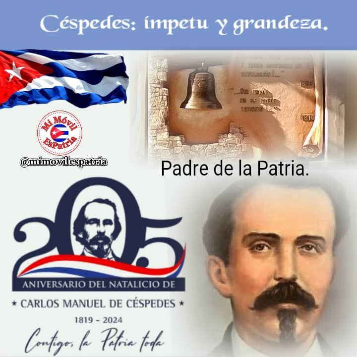 MilanesJerez's tweet photo. Carlos Manuel de Céspedes, Padre de la Patria.
#Cuba 
#CubaViveEnSuHistoria https://t.co/z0nSMqSWvM