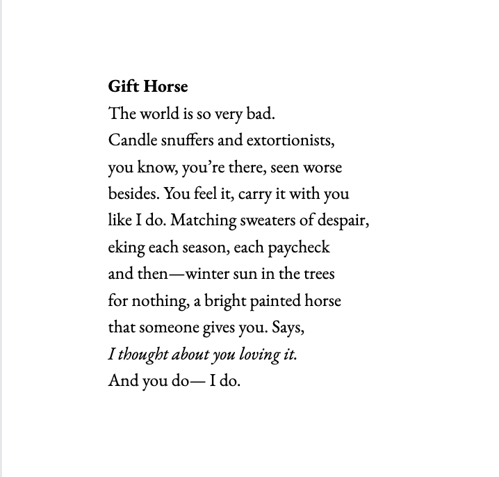 A little while ago @NoreenMasud sent me a painted dala horse, and I wrote a little poem about it (and then left it in my google docs for fear it was too sentimental!)🧡 I think its important to hang on to these little kindnesses at the moment.