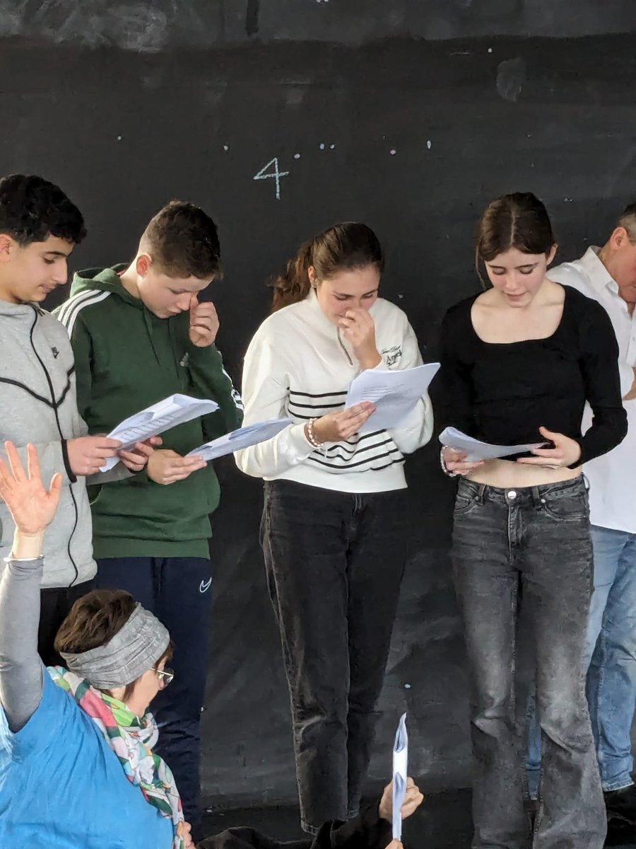 Well done to the 2nd year students who were exceptional during their workshop <a href="/AbbeyTheatre/">Abbey Theatre</a> today. Huge thanks to Sinead and <a href="/MrAGallagher/">Andrew Gallagher (Edu)</a> for working with the actors over the past 10 weeks in their #ArtisticPerformance classes. Maybe a future <a href="/CillianMurphyOG/">Cillian Murphy</a> among you!
