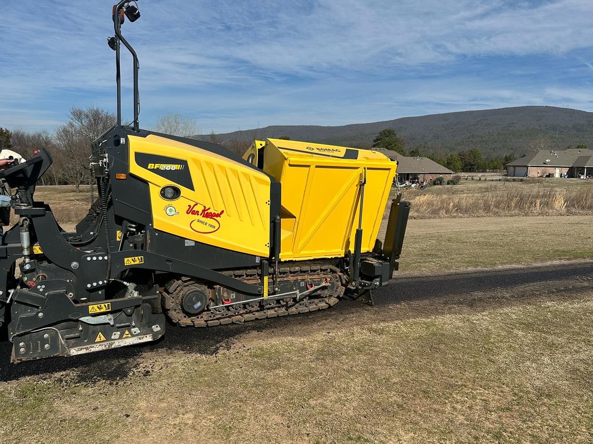 wolfmtngolf's tweet photo. Some may see all the construction equipment and ask…..What is going on at Wolf Mountain Golf Course? Let us answer that for you! All new paved cart paths, along with a paved parking lot! We are here to make this your premier golf destination! https://t.co/tdlKQFlN4f