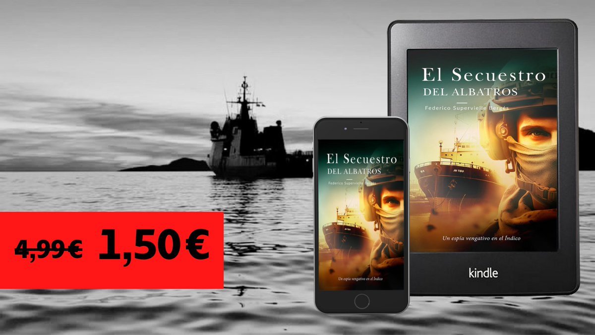 FSupervielleB's tweet photo. 🚀🚀🚀¿Misiles en el mar Rojo?🚀🚀🚀
Hay una novela, publicada dos meses antes de los ataques hutíes, que hablaba precisamente de esto. Hoy la tienes a 1,50 €.👇
https://t.co/VAGC9817zK https://t.co/5wMvwxVQoM
