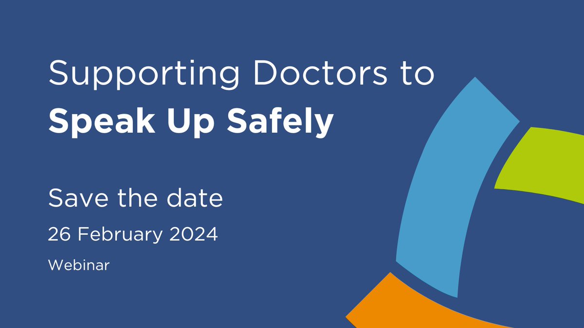 How do you feel about raising concerns? Join our upcoming webinar: Supporting Doctors to Speak Up Safely 🗓️Monday 26 February 2024 ⏰7 - 8 pm 🧑‍🤝‍🧑Suitable for #NHSWales #traineedoctors and trainers (all levels) Find out more: heiw.nhs.wales/events/webinar… #SpeakingUpSafely