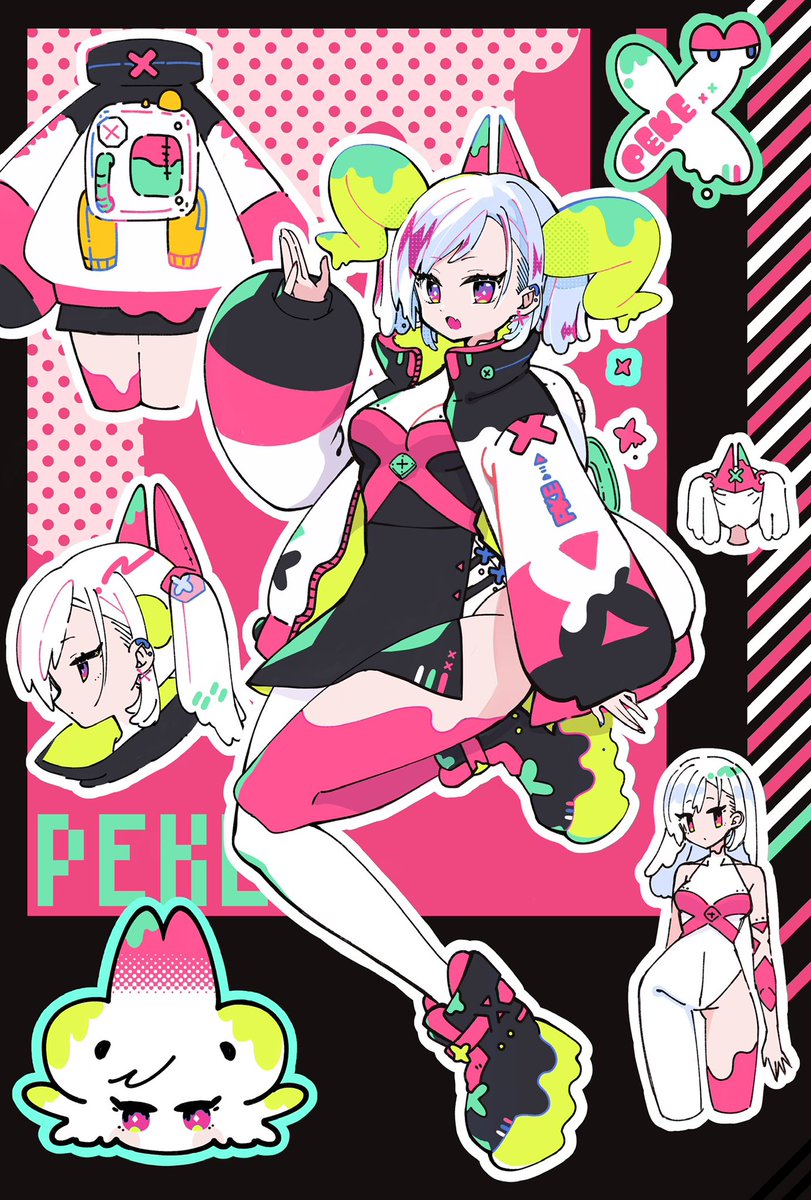 ちな、今アンケに出した子はうちの子でペケって言います。スライムバスターの女の子。
去年の1月に産んで、今の塗り方に変わってからはこの衣装で描くのは初。1年前の塗り方もシンプル可愛くて好き🫶