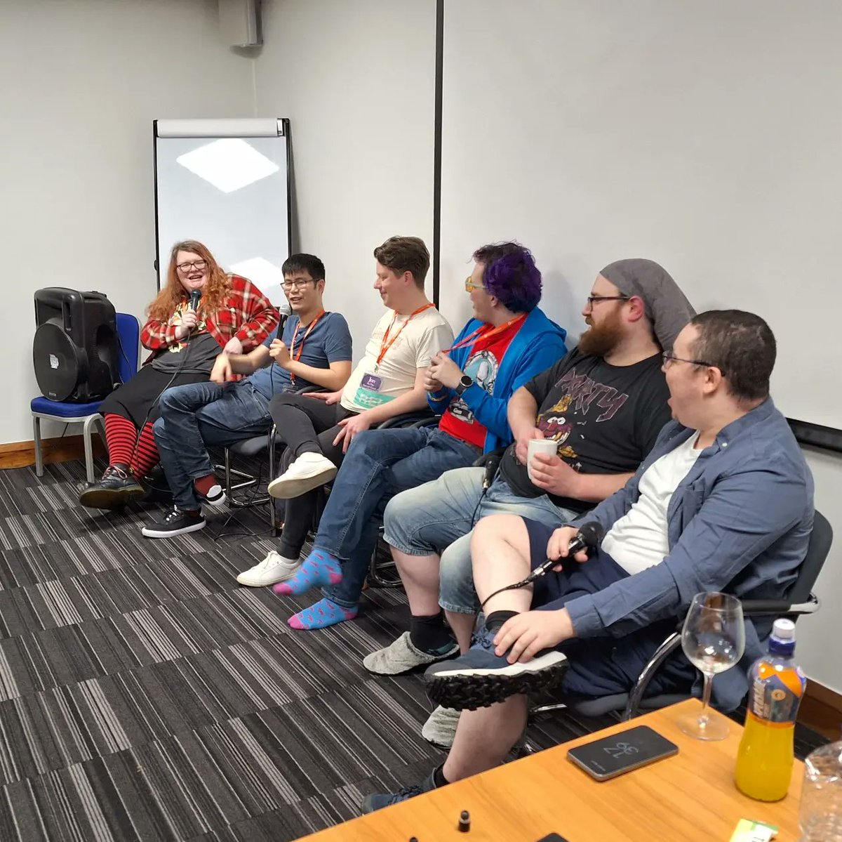A selection of photos from the following panels:

- How to Homebrew with Tom, Alex and Patters

- How to Storytell with Ben, Jams and Edd

- Special Guests Q&amp;A with Mara, Ken, Jon, Edd, Ben and Patters

#ravenswoodstock #socialdeduction
#boardgames