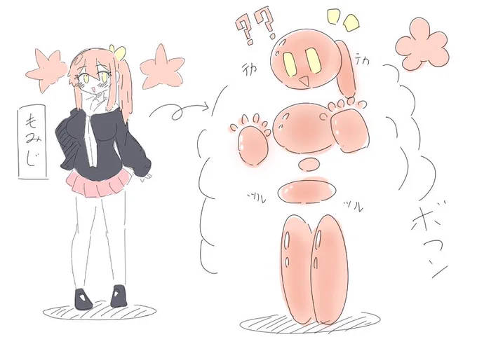 謎変化シチュその②

ゴムドール?みたいなのにされちゃった友達です…自分の体の変化を認識できないのえっちじゃない???? 