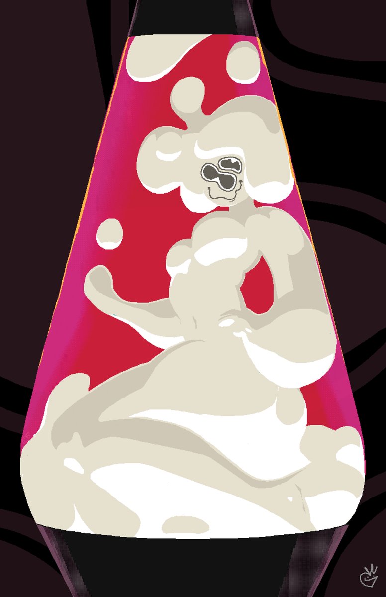 RamenCavendish's tweet image. Lo and behold our lavaful lady
#lavalamp #slimegirl #digitalart