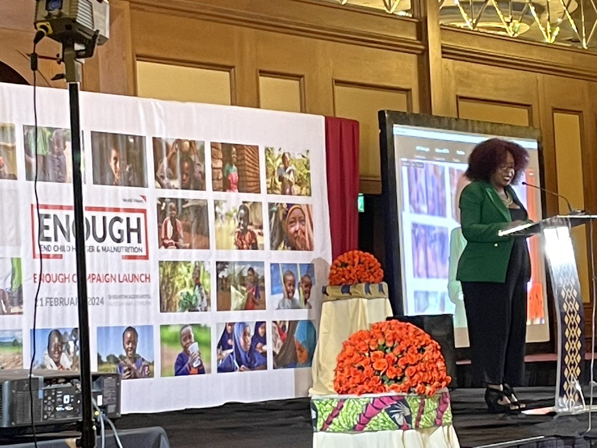 We must do everything we can to end child malnutrition in 🇪🇹 and the 🌍 . 

It was a privilege to represent 🇬🇧 @ukinethiopia at @WorldVision’s  launch of the #ENOUGH campaign to end child hunger and malnutrition. 

#EndChildHunger.  #ZeroHunger #ChildNutrition. #ukdev
