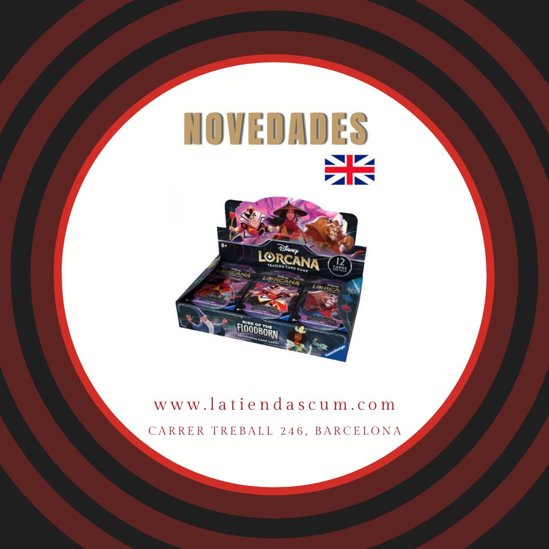 ¡Disney Lorcana ha llegado a nuestra tienda y sitio web! 
¡Descubre tus personajes favoritos y vive nuevas aventuras con Disney Lorcana! ✨ ¡Visita nuestra tienda o sitio web! 
 #DisneyLorcanA #NuevaColección #MagiaDisney #LaTiendaScum #ExploraLaMagia